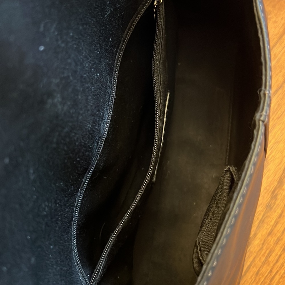 Coach Hampton Black Leather Bag - Picture 4 of 8